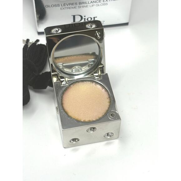 Christian Dior Play Swarovski Diamond Cube Lip Gloss Charm 151 NWB - Picture 1 of 4